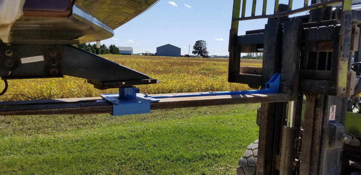 adjustable forklift trailer mover