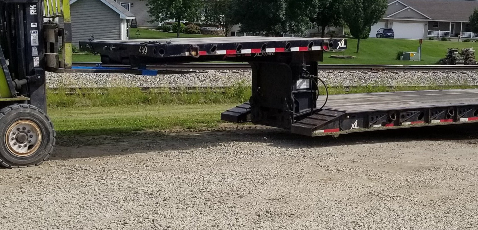 Forklift Trailer Mover